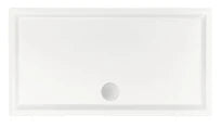 Bado Mariana receveur de douche acrylique 1200 x 800 x 40 mm - blanc