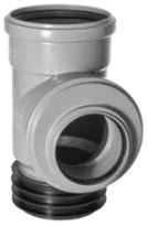 Airfit raccord et T (PP) FFM, joint à lèvre DN 110x75 gris