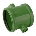 Airfit schuifmof met greep DN 125 groen