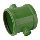 Airfit schuifmof met greep DN 125 groen