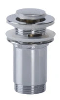 Airfit design wastafelcrépine met click-clack 5/4 chromé (petit model)