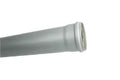 Wavin PVC RIO tuyau avec manchon 250 x 4,9 mm (longueur 3m) - gris - prix par mètre