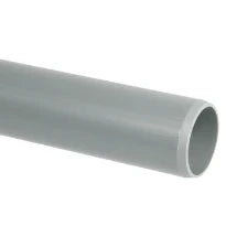 Wavin PVC RIO tuyau lisse 125 x 3,2 mm (longueur 5m) - gris - prix par mètre