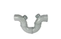 Wavin PVC RIO siphon avec double regard (type W) MF 110 x 110 mm