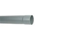 Wavin PVC tuyau avec manchon à coller 80 x 1,8 mm (longueur 4m) - gris - prix par mètre