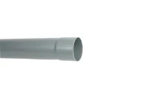 Wavin PVC tuyau avec manchon à coller 80 x 3,0 mm (longueur 4m) - gris - prix par mètre