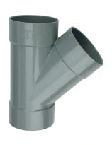 Wavin PVC TE 45° FFF 200 x 200 x 200 mm