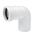 Wavin Wafix PP blanc Courbe 90° MF 50 x 50 mm