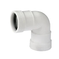 Wavin Wafix PP blanc coude 90° FF 32 x 32 mm