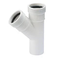 Wavin Wafix PP blanc té 45° MFF 40 x 40 x 40 mm