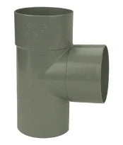 Wavin RWA PVC té 88° MFF 80 x 80 x 80 mm gris