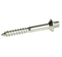 Wavin PVC galva aanzetschroef M8 x 60 mm (prijs per stuk)