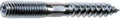 Wavin PVC galva houtdraadpen M8 x 150 mm (prijs per stuk)