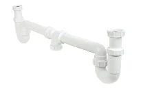 McAlpine centrische duplex combi+sifon 6/4"x40mm