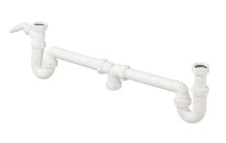 McAlpine centrische duplex combi + sifon + WMA 6/4"x40mm