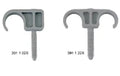 Walraven BIS plugbeugel kunststof dubbel M6 x 20-25 mm grijs