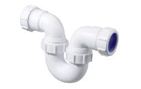 McAlpine stroomsifon model P horizontaal 32x32mm