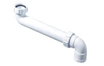 McAlpine buis met bocht plaatsbesparend 6/4"x6/4"
