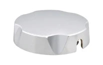McAlpine draaiknop kunststof 75mm chroom