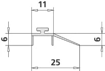 KERMI JOINT BAS AT 1x 3320  PC 985 mm