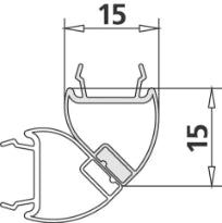 KERMI 4604 JOINT MAGNETIQUE LI 1ER / 2CR / EPR
