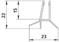 KERMI JOINT BAS I2 1x 6069 P1B 925 mm