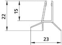 KERMI JOINT BAS I2 1x 6069 P1B 925 mm