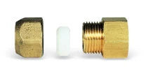 Watts Tecal raccord de transition droit FF 10 x 3/8 F