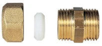 WATTS Raccordement droit à bague DM 1/2" x 10