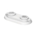 FLAMCO Rosace blanche RDC 50