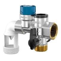 Flamco Flexbrane groupe de sécurité boiler MF 3/4 x 3/4 - 7 bar - montage horizontal