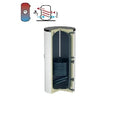 Flamco FlexTherm Duo boiler à accumulation 1000 l - sans résistance - email - vertical - model à poser au sol - blanc - ERP label sanitaire: C