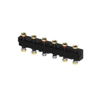 Meibes Meiflow S collecteur fermé 4/4 - 3 + 2 circuits de chauffage - noir
