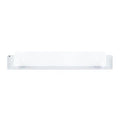 Looox plank, inbouw 600x100mm wit