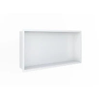 Looox Box met flens 600 mm wit