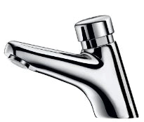 ROBINET DE LAVABO DELABIE TEMPOSTOP 1/2 M . temporisé,sécurité anti-blocage ab avec fix. 3 vis