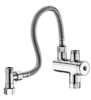 Delabie Premix Nano thermostat 3/8 - chromé - avec kit connexion PEX L.300