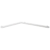 DELABIE Barre d'angle 2 murs Be-Line Ø35 695x695 aluminium blanc