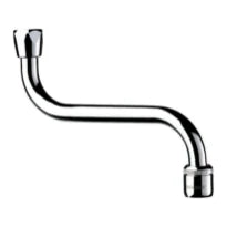 DELABIE Bec horizontal F1/2" L.150 - H.120 brise-jet réglable