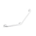 DELABIE Barre à 135° Basic Ø32 400x400 3 points fix. Époxy blanc