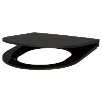 Delabie S21/700 Slim siège des toilettes - noir