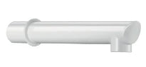 DELABIE 15 x Becs BIOCLIP jetables L.125 Ø22
