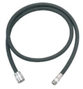 DELABIE Flexible nylon noir L.1,50 m pour douchette d'évier