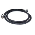 DELABIE Flexible de douche polyamide noir L.1,50 m