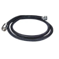 DELABIE Flexible de douche polyamide noir L.1,50 m