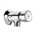 ROBINET URINOIR DELABIE TEMPOSTOP 1/2 M X 1/2 M apparent-equerre-temporise+rosace+bouton