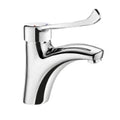 DELABIE Mit. lavabo EP H.85 L.135, sans tirette, levier Hygiène