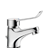 DELABIE Mit. lavabo H.60, av. tirette et vidage, levier Hygiène, BEL