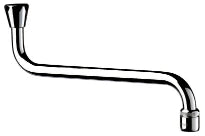 DELABIE Bec horizontal F3/4" L.300 - H.130 brise-jet réglable