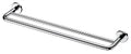 DELABIE Porte-serviette 2 barres Ø20 L.600 Inox poli brillant